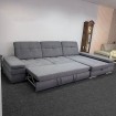 Кутовий розкладний диван ВІКОМеблі Ostin 3 / Остін 3, кут Г, темно-сірий (Viko-Ostin6)
