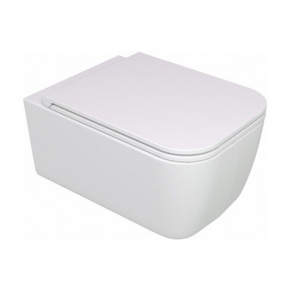 Підвісний унітаз GSG BRIO 52,5 см Smart Clean white matt (BRWCSO001)