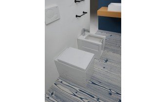 Підлоговий унітаз GSG BOX 53 см glossy Black (BXWC01002)