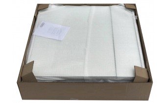 Підвісна тумба з дзеркалом у ванну (дзеркальна шафа) UWiS Elba Z-70, 70x70x14,5 см, з підсвіткою