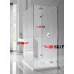 Бокова Стінка для душової кабіни Radaway Euphoria S2 80 (383031-01)