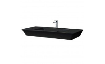 Підвісний умивальник ArtCeram Jazz, glossy black (JZL0150300) Підвісний умивальник ArtCeram Jazz, glossy black (JZL0150300)