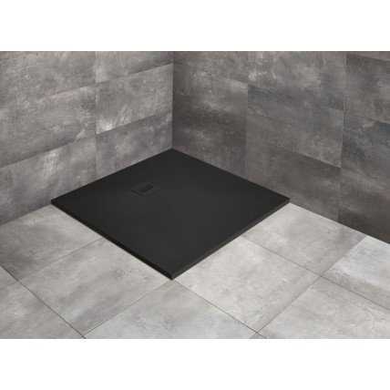 Душовий піддон, камяний Radaway Kyntos C 90x90 см, Чорний (HKC9090-54)