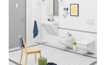 Підвісне біде ArtCeram La Fontana, glossy white (LFB0010100)