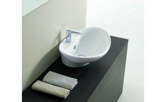 Умивальник на стільницю ArtCeram Fuori quta, white (TFL0300100)