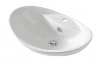 Умивальник на стільницю ArtCeram Fuori quta, white (TFL0300100)