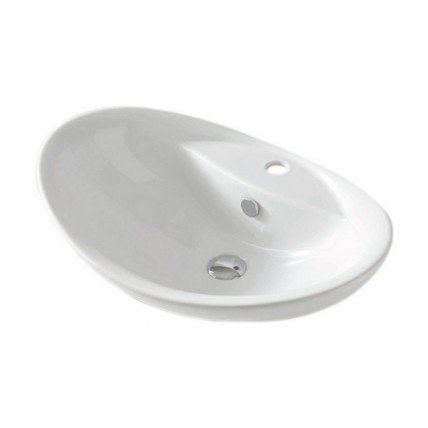 Умивальник на стільницю ArtCeram Fuori quta, white (TFL0300100)