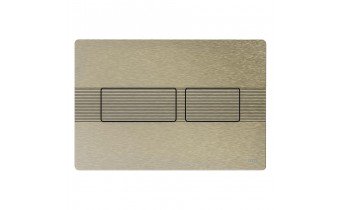 Кнопка зливу подвійна Tece Solid Pus Plate, нікель матовий (9240437)