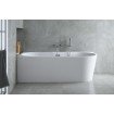 Окремостояча акрилова ванна Besco Zoya 170x80 L з сифоном click / clack, білий (WAS-170-ZLB)