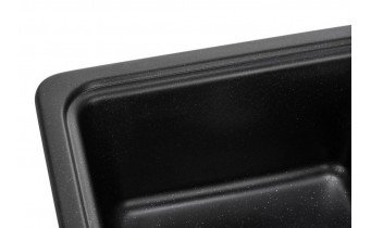 Кухонна мийка Granado Alanis 574x460 мм, black shine (2701)