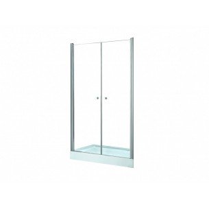 Душові двері Besco Sinco Due 90x195, хром (DSD-90)