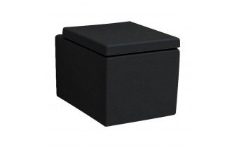 Підвісний унітаз ArtCeram Block, glossy black (BKV0010300)