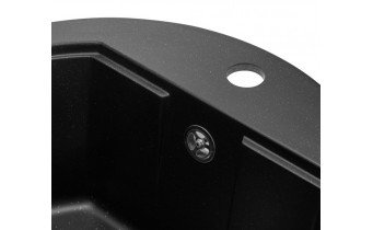 Кухонна мийка Granado Lugo 480x495 мм, black shine (2801)