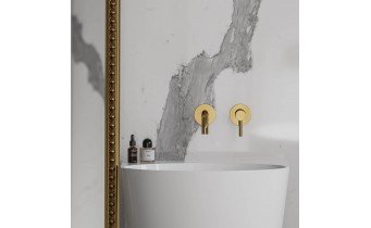 Окремостоячий умивальник Omnires Siena M+ 55x43 см, білий глянцевий (SIENAUWBOBP)