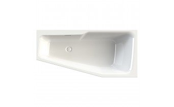 Акрилова ванна Riho Rethink Space 170x90 L, асиметрична з сифоном click / clack (BR16005) Акрилова ванна Riho Rethink Space 170x90 L, асиметрична з сифоном click / clack (BR16005)
