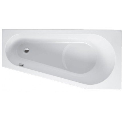 Ванна акрилова Riho Delta асиметрична 150x80 см, L , Лівостороння (BB81) Ванна акрилова Riho Delta асиметрична 150x80 см, L , Лівостороння (BB81)
