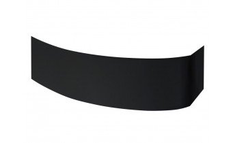 Панель для ванни Besco Rima 130 R/L Black / Чорна,+ кріплення до панелі, екран для ванни (OAR-130-NSC)
