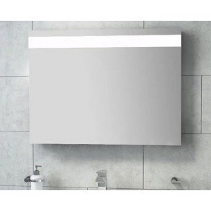 Прямокутне дзеркало з LED підсвіткою у ванну UWiS Valencia Z-85, 85х60x3 см Прямокутне дзеркало з LED підсвіткою у ванну UWiS Valencia Z-85, 85х60x3 см