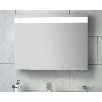 Прямокутне дзеркало з LED підсвіткою у ванну UWiS Valencia Z-85, 85х60x3 см