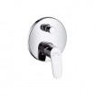 Змішувач для ванни Hansgrohe Focus Е2 прихованого монтажу (зовнішня частина) (31945000)