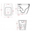 Підлоговий унітаз ArtCeram A16, glossy white (ASV0020100)