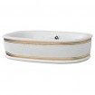 Умивальник на стільницю ArtСeram Azuley, gold stripes (AZL0020111)