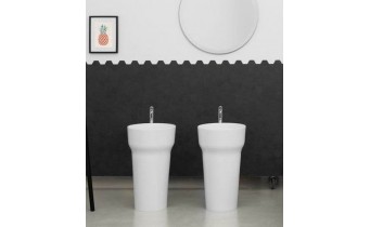 Підлоговий умивальник ArtCeram Pop, white (POL0040100)