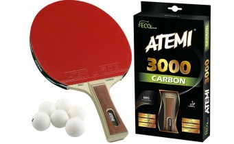 Ракетка для настільного тенісу Atemi 3000 PRO Carbon ECO-Line C конічна (Atemi 3000 PRO Carbon ECO-Line C)