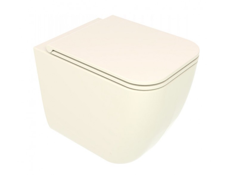 Унітаз підлоговий GSG BRIO 52,5 см Smart Clean matt Pergamon (BRWC01015)