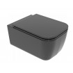 Підвісний унітаз GSG BRIO 52,5 см Smart Clean glossy Black (BRWCSO002)