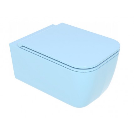 Підвісний унітаз GSG BRIO 52,5 см Smart Clean glossy Sky (BRWCSO022)