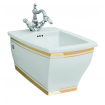 Підвісне біде ArtCeram Blues, gold stripes (BUB0010111)