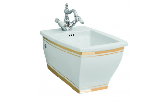 Підвісне біде ArtCeram Blues, gold stripes (BUB0010111)