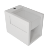 Підлогове біде GSG BOX 53 см white matt (BXBI01001)