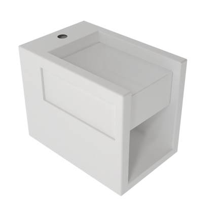 Підлогове біде GSG BOX 53 см white matt (BXBI01001)