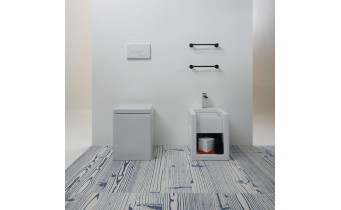 Підлогове біде GSG BOX 53 см white matt (BXBI01001)
