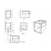 Підлогове біде GSG BOX 53 см white matt (BXBI01001)