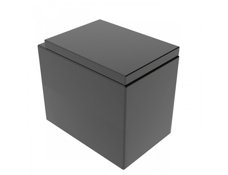 Підлоговий унітаз GSG BOX 53 см matt Black (BXWC01003)