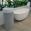 Окремостояча овальна ванна з мармуру Dremex Space 169,8x75x57,4 см, Gelcoat, білий матовий + сифон Окремостояча овальна ванна з мармуру Dremex Space 169,8x75x57,4 см, Gelcoat, білий матовий + сифон