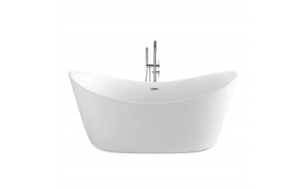 Окремостояча акрилова ванна Dusel DA 104 SIENA 180x80 см, з сифоном click/clack (DU104)
