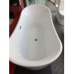 Окремостояча акрилова ванна Dusel DA 104 SIENA 180x80 см, з сифоном click/clack (DU104)