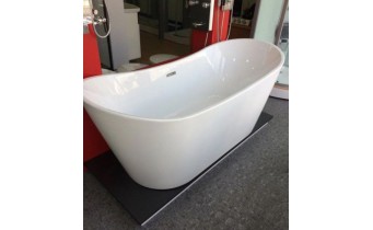 Окремостояча акрилова ванна Dusel DA 104 SIENA 180x80 см, з сифоном click/clack (DU104)