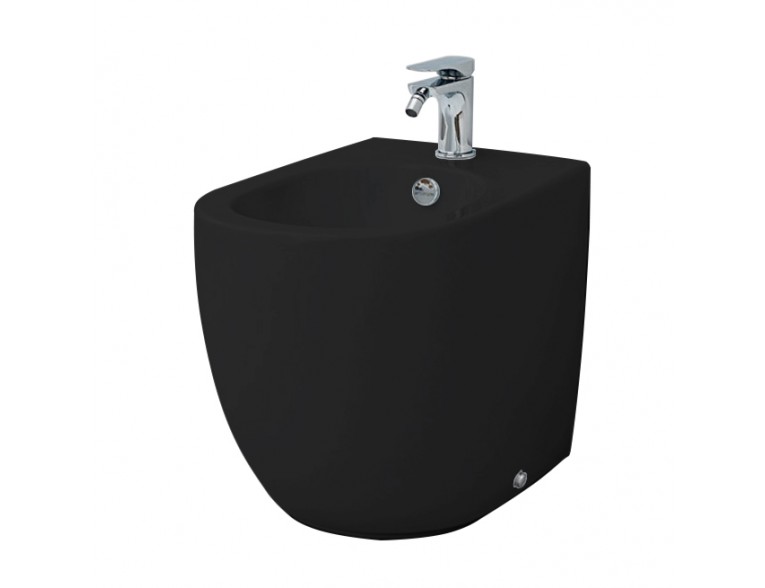 Підлогове біде ArtСeram File 2.0, glossy black (FLB0020300)