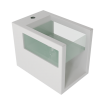 Підлогове біде GSG GLASS 53 см white matt (GLBI010010)