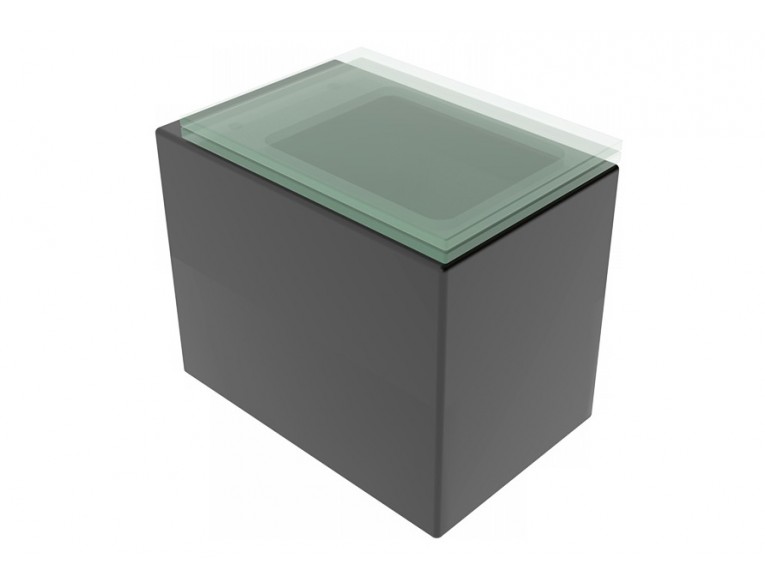 Підлоговий унітаз GSG GLASS 53 см matt Black (GLWCSO003)