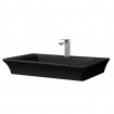 Підвісний умивальник ArtCeram Jazz, glossy black (JZL0070300)