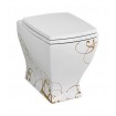Підлоговий унітаз ArtCeram Jazz, gold lettering (JZV0020106)