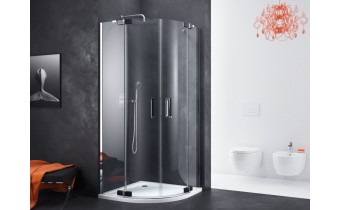 Душова кабіна півкругла EXCELLENT Seria Colors 900x900 (KAAX.1301.900.PL)