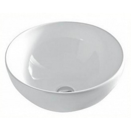 Умивальник на стільницю ArtCeram La ciotola 46, white (LCL0010100)