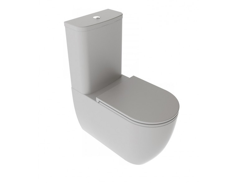 Унітаз моноблок GSG LIKE 69 см Smart Clean matt Cloud (LKMBL019)